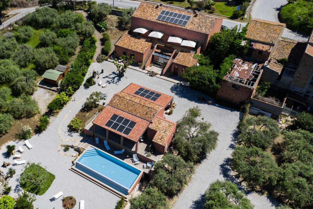 Bioagriturismo Antica Sena Milici エクステリア 写真