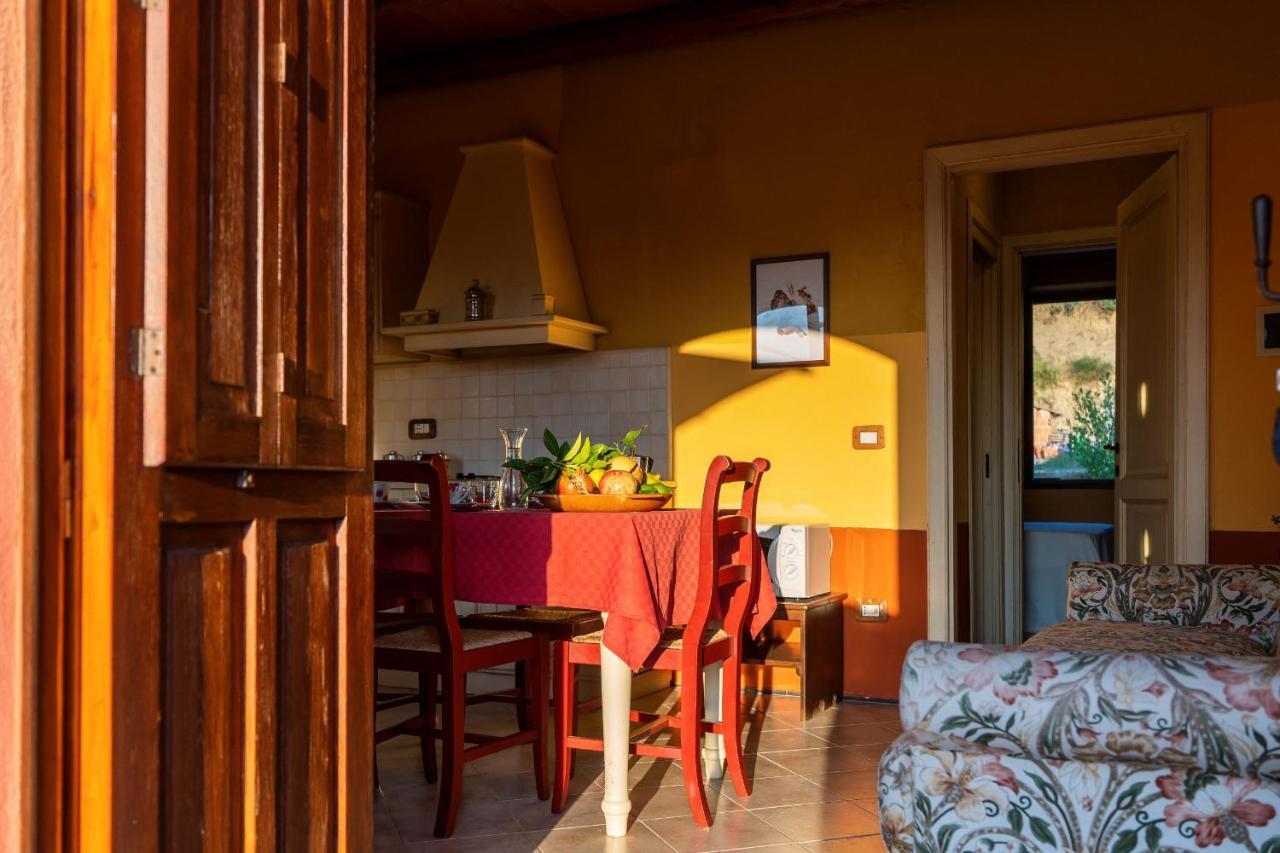 Bioagriturismo Antica Sena Milici エクステリア 写真